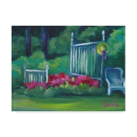 Marnie Bourque 'Flower Bed' Canvas Art,35x47